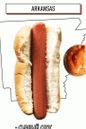 hot dog con salsa de queso