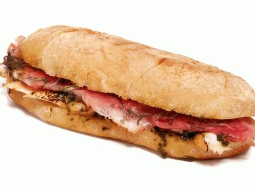 Panini Saltimbocca con pollo