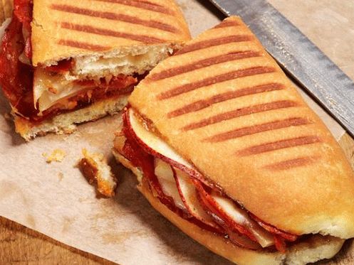 Panini chorizo   y pera