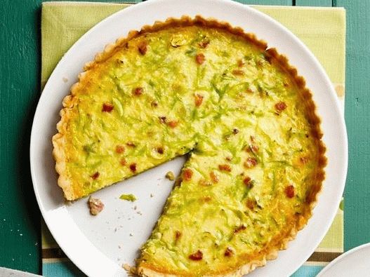 Quiche con tocino (No. 11)