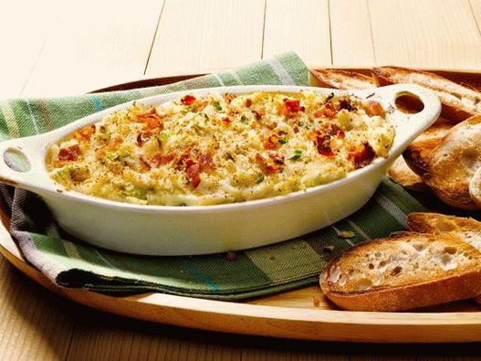 Salsa de cangrejo con tocino (No. 31)