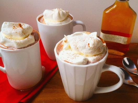 Crema batida con alcohol