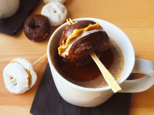 Sándwiches de mantequilla de maní y donas