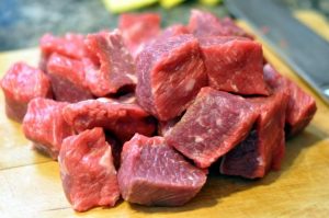 Stroganoff de res con champiñones