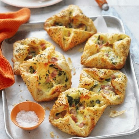 Soplos de queso foto rápida