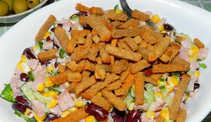 Ensalada picante rápida