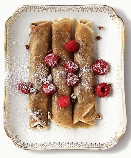 Foto Panqueques con salsa de caramelo