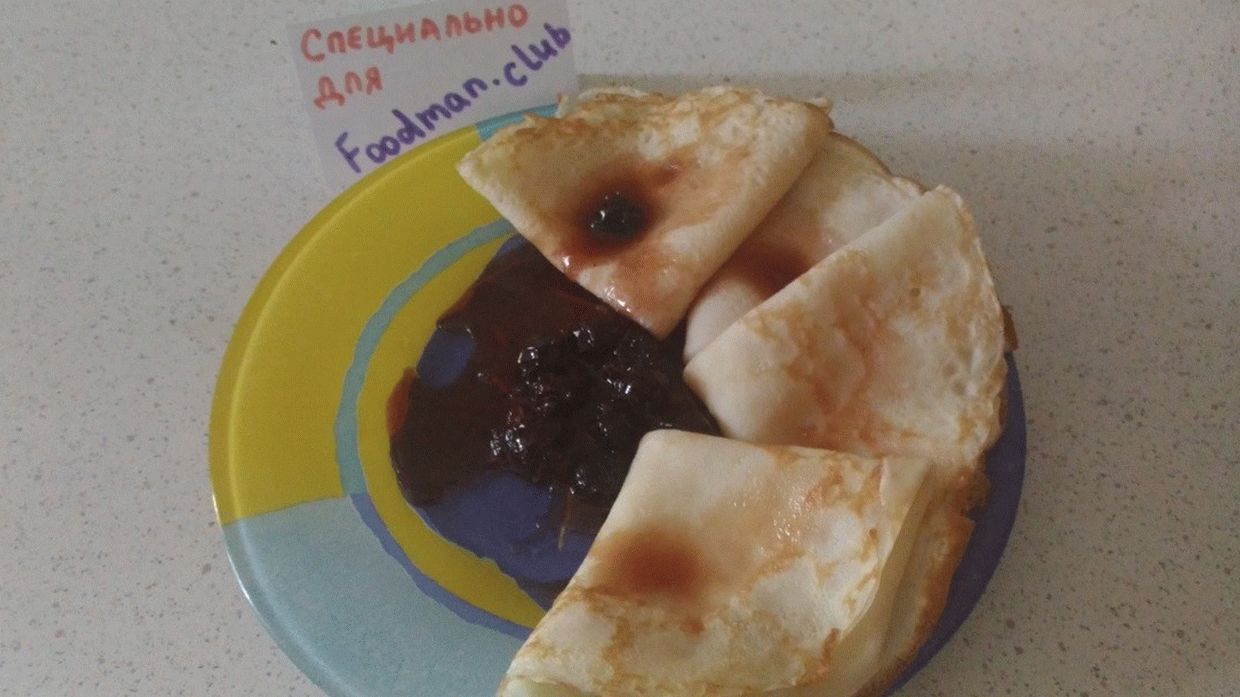 Tortitas finas en leche