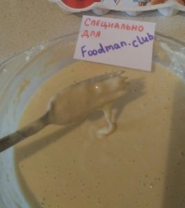 Tortitas finas en leche