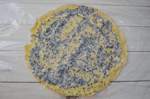 Panqueques con semillas de amapola