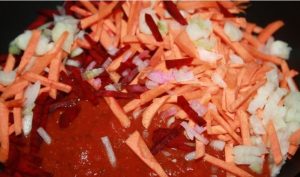 Borsch para dieta Tabla No. 5