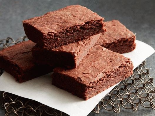 Foto de brownie sin gluten basada en harina de coco