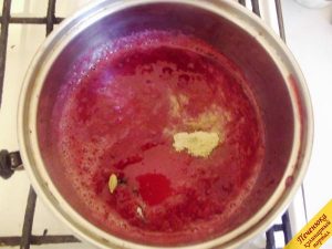 Salsa de arándano rojo