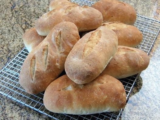 Foto bollos de sandwich