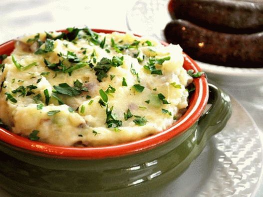 Photo Champ - puré de papas en irlandés con cebolla verde