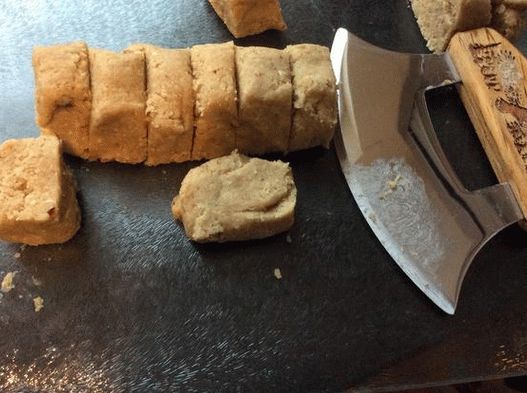 Foto galletas de queso con nueces