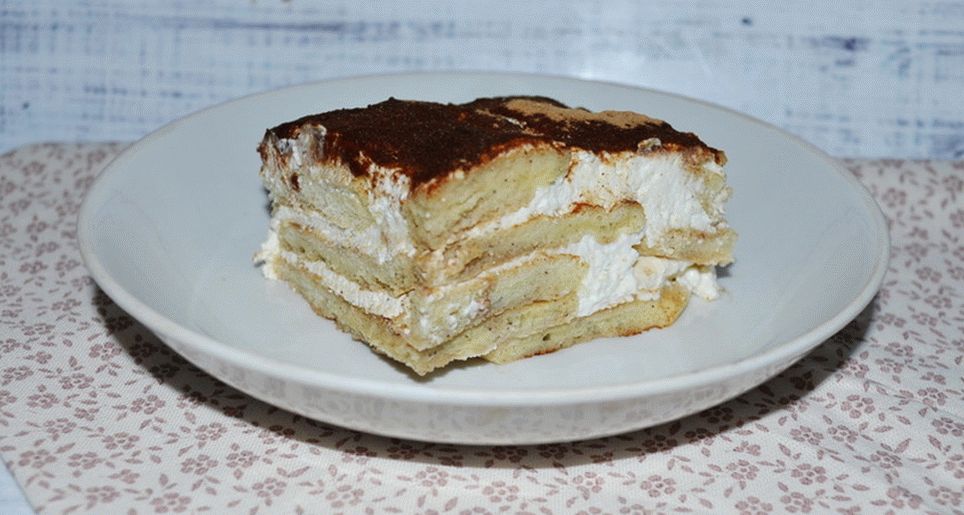 Tiramisú de dieta