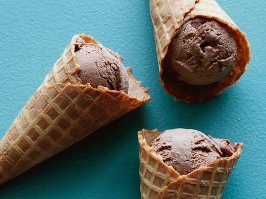 Helado con una nota aguda