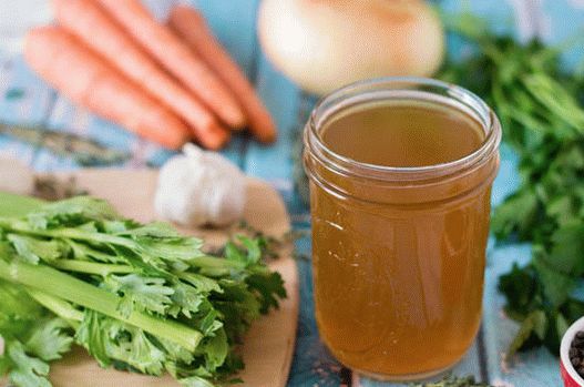 Foto concentrado de pollo casero