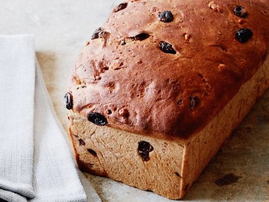 Foto Pan dulce casero con pasas y canela