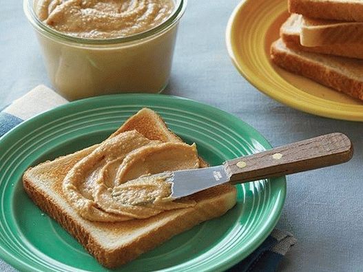 Foto de pasta de mantequilla de maní casera