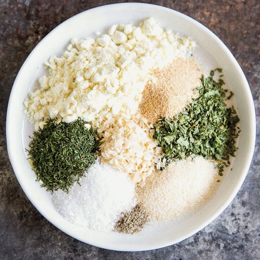 Condimento casero de la foto