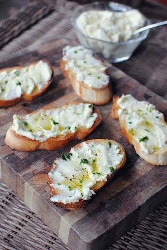 Foto de ricotta instantánea casera