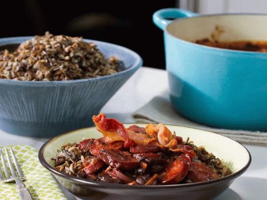Foto de Jambalaya con tocino y frijoles