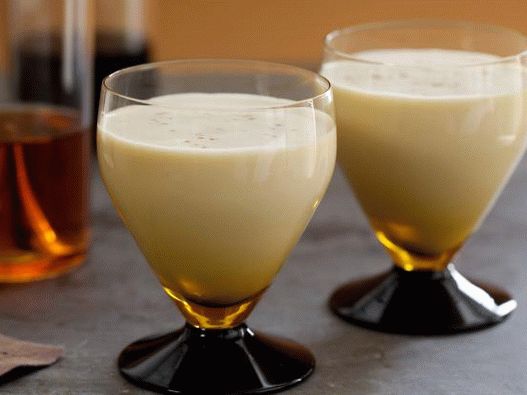 Foto alcohólica de pie de huevo
