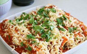 Enchiladas con Pollo