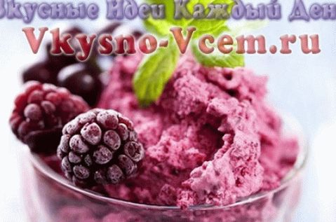 velo de lila helado de mora
