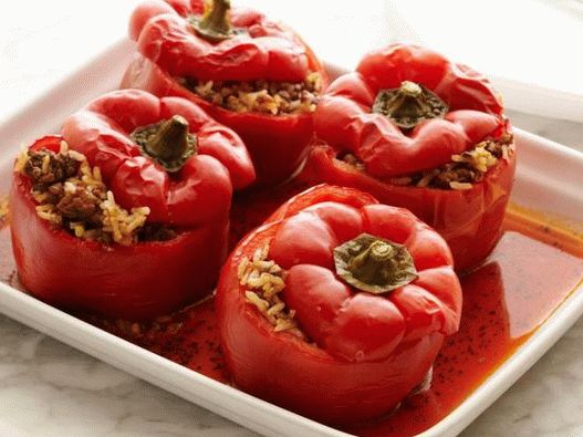 Foto Pimientos Rellenos con Relleno Ligero
