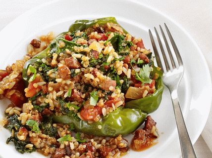 Pimientos Cajún Rellenos