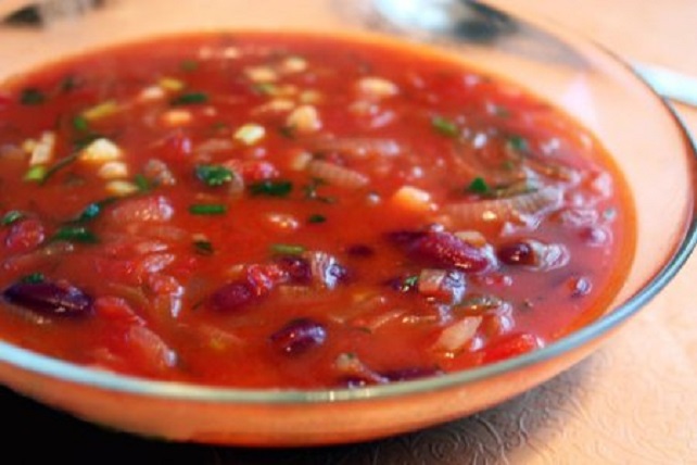 Sopa de frijoles