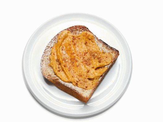 Foto tostadas francesas con queso crema