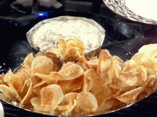 Foto salsa de salsa de cebolla francesa