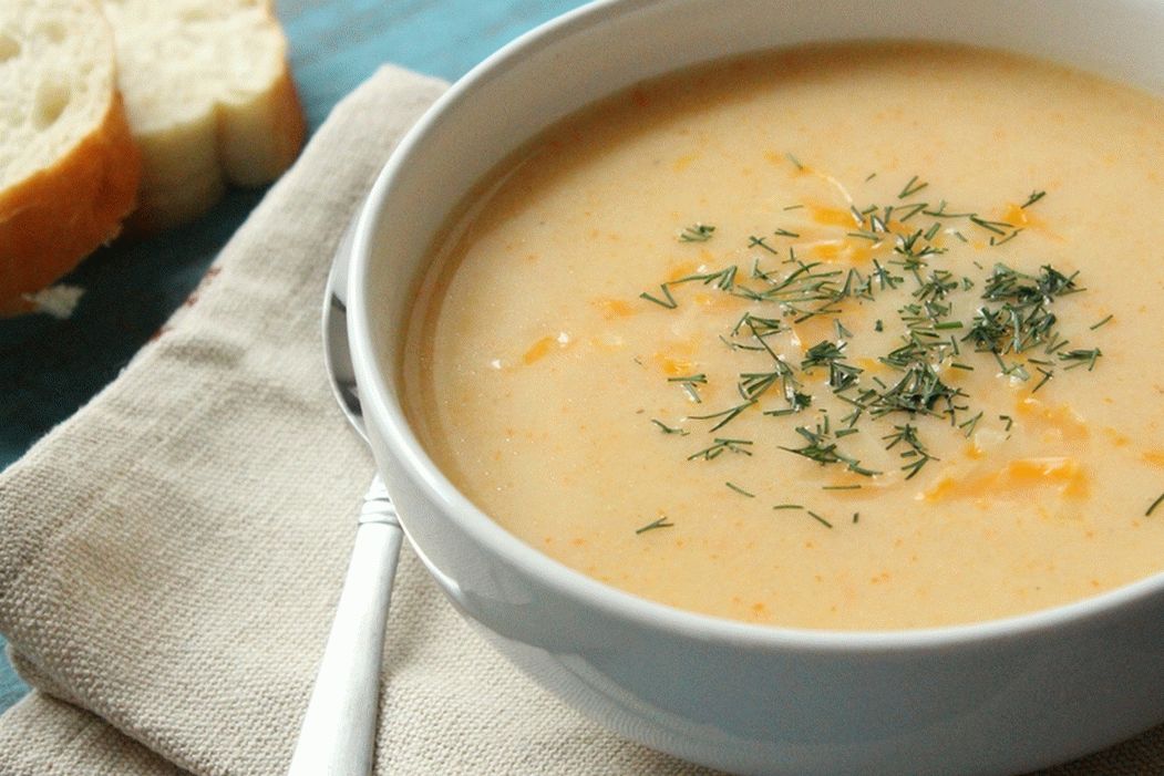 Sopa de queso francés