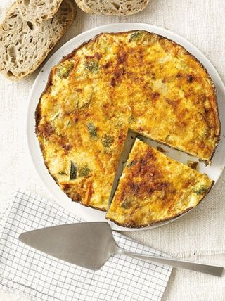 Foto de Frittat con brócoli y queso gouda