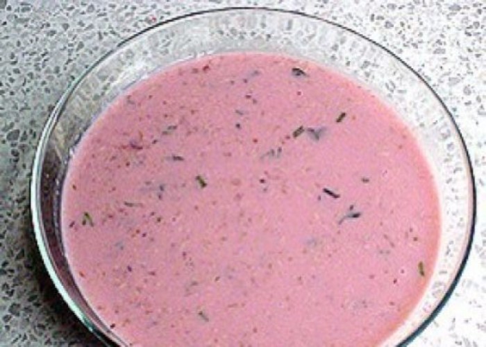 Sopa de frutas y bayas