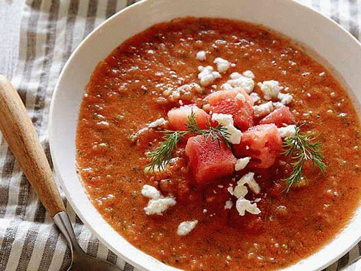 Foto de Gaspacho de sandía