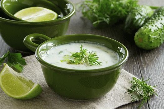 Foto de salsa de salsa griega Dzadziki