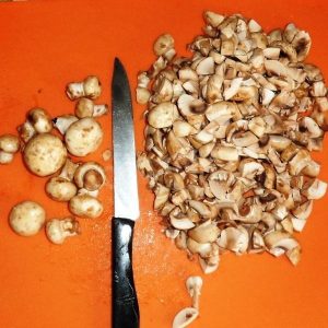 Salsa de champiñones