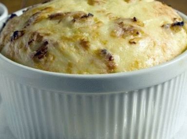 Receta de soufflé de champiñones