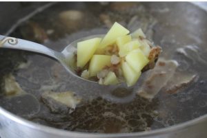 Sopa De Champiñones Alforfón