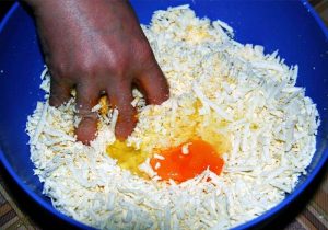 Khachapuri en la sartén