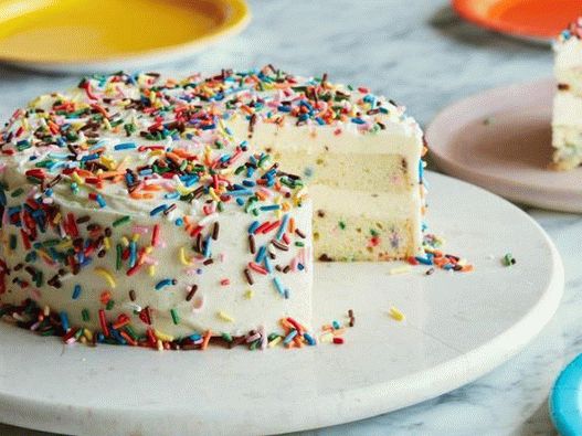Foto de la tarta de cumpleaños