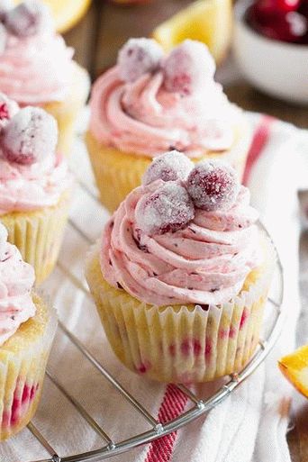 Foto cupcakes con arándanos