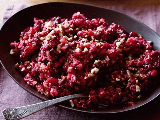 Foto de condimento de arándano y naranja