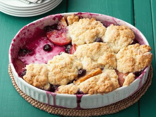 Foto Kobler con arándanos y nectarinas