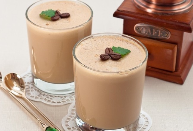 Postre de café